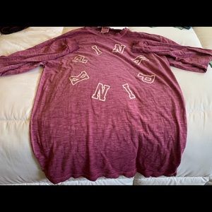 Pink Long Sleeve Tee Shirt